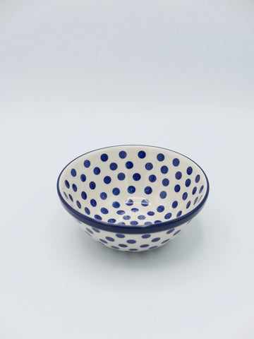 Blue Dots - Schale, klein (14cm ø)